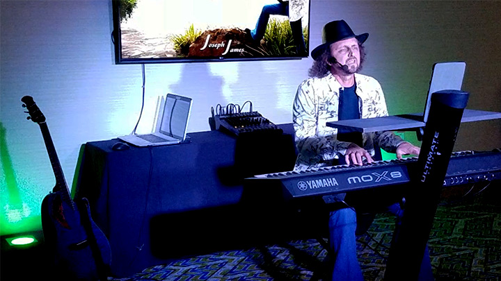 Joseph James Performing His Music - Follow Your Dreams Tour