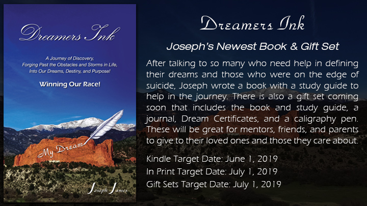 Dreamers Ink Book by Joseph James