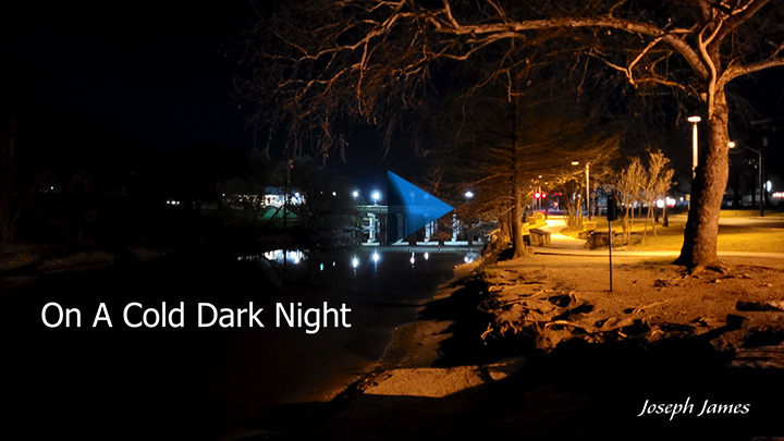On A Cold Dark Night | Joseph James | Lyric Video