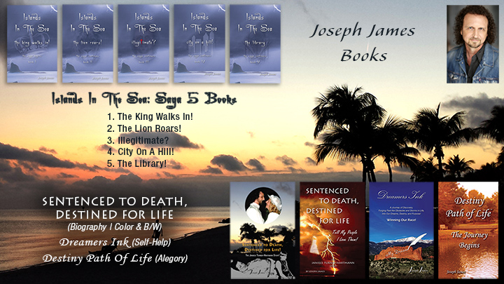 Book Sales by Joseph James help to support the Follow Your Dreams Tour