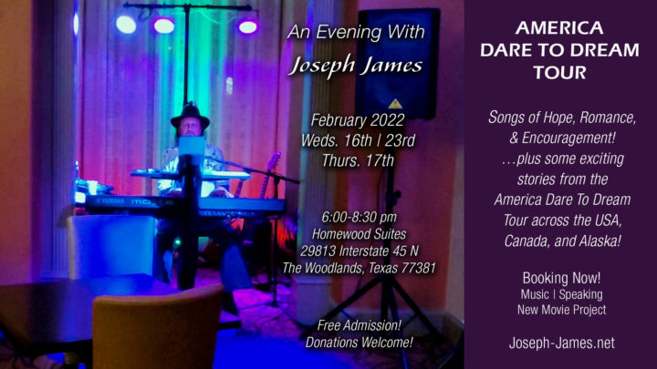Joseph James Live Show | The Woodlands | Homewood Suites