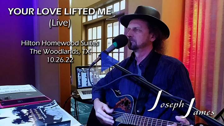 YOUR LOVE HAS LIFTED ME (Live) | New Song by Joseph James