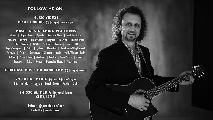Joseph James Music Follow Me On