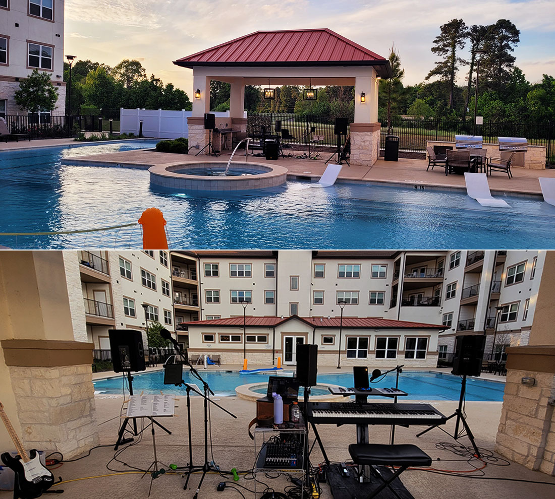 Joseph James Performing at The Lakes At Woodhaven Village, Conroe, Texas, 04.17.25