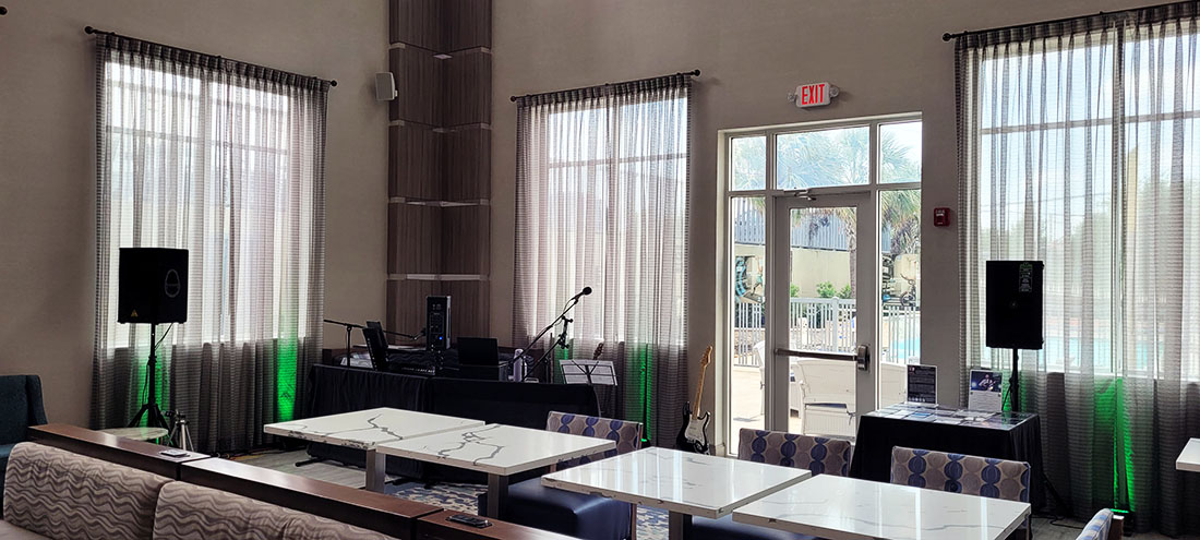Joseph James at the Hilton Homewood Suites Conroe April 23, 2025