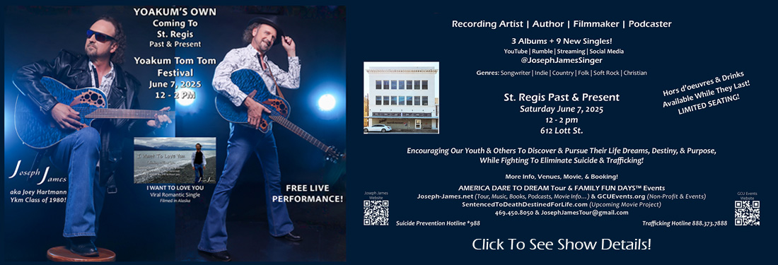 Joseph James Music Show | Yoakum Tom Tom Festival | St. Regis Past & Present | Yoakum, Texas