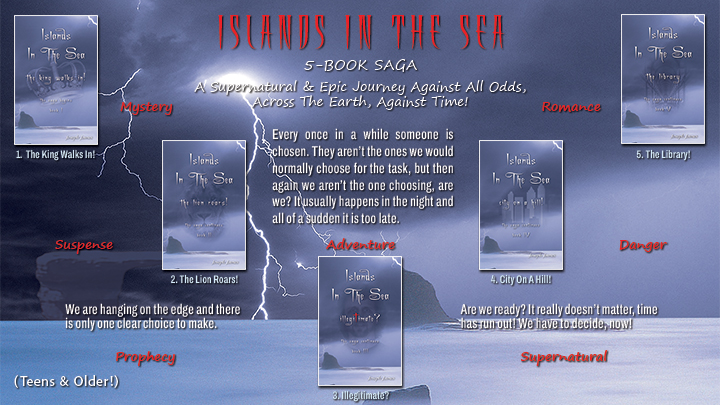 ISLANDS IN THE SEA! 5-BOOK SAGA | JOSEPH JAMES