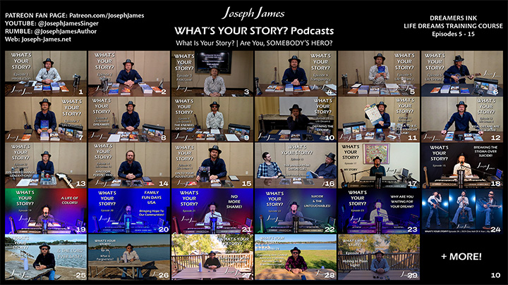 WHAT'S YOUR STORY? PODCAST | JOSEPH JAMES