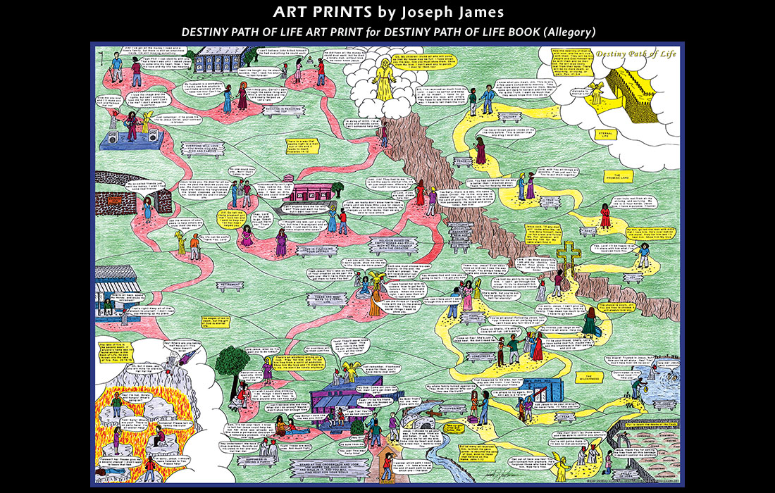 Destiny Path Of Life Art Print | Joseph James
